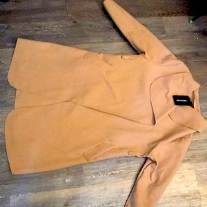 PrettyLittleThing Camel Peacoat
